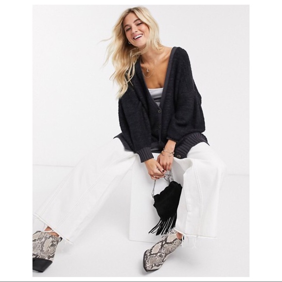 ❗️6-HOUR SALE❗️FREE PEOPLE BOHO LUXE CARDIGAN A2C - Picture 6 of 16